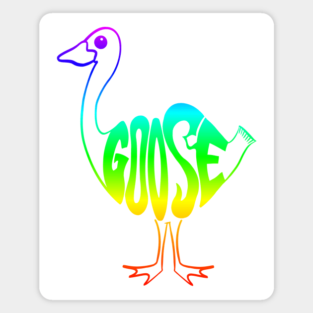 Goose x Phish (Rainbow) Magnet by Scum & Villainy